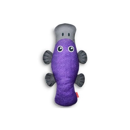 RED DINGO Pam the Platypus Durables Toy, Purple DF-PL-PU-NS